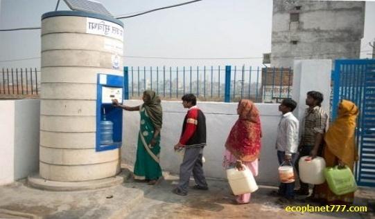 Автоматы Sarvajal - доступ к чистой воде