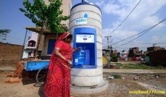 Чистая питьевая вода доступная в Индии