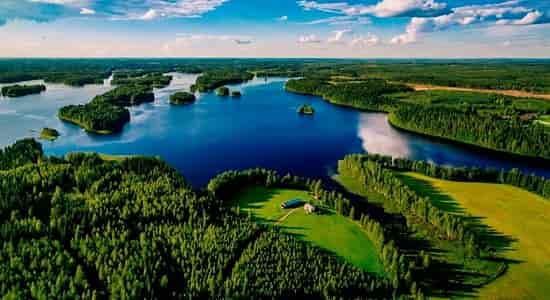 Финляндия зеленая