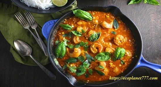 Curry de verduras y leche de coco