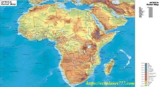 Характеристики материка Африка